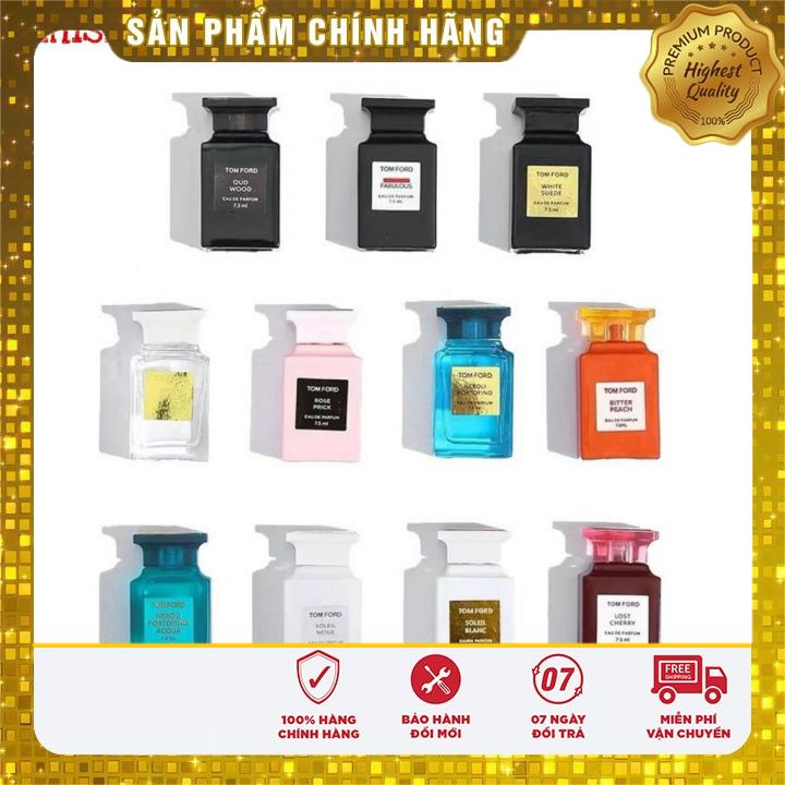 [CHÍNH HÃNG] Nước hoa Tomford mini nhiều mùi 7.5ml