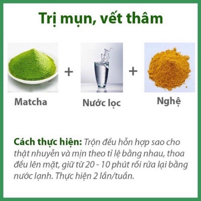 [CHUẨN & SẠCH] Bột Trà xanh đắp mặt Thái Nguyên 100% Natural