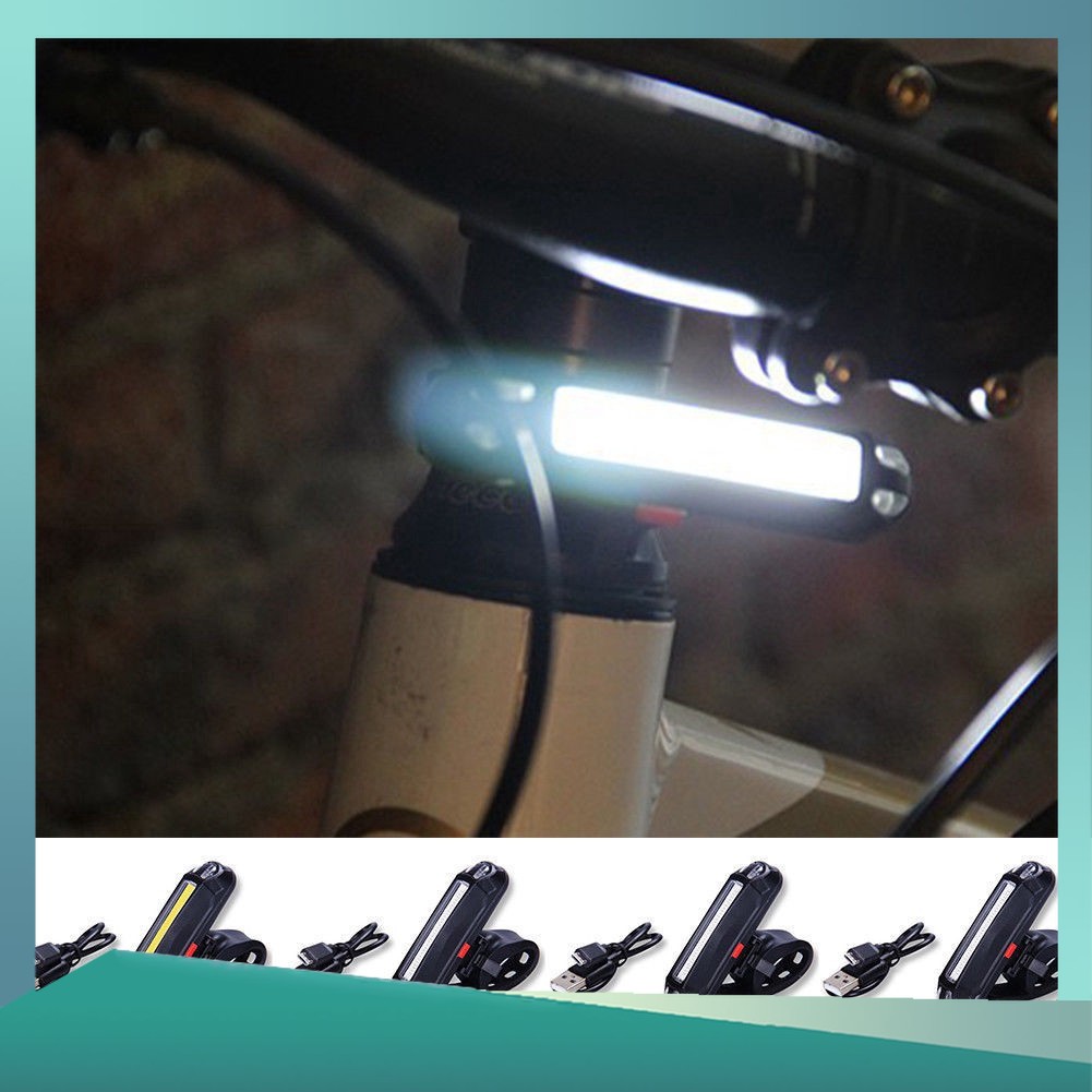 Đèn Led Cob 6 Chế Độ Gắn Phía Trước Xe Đạp