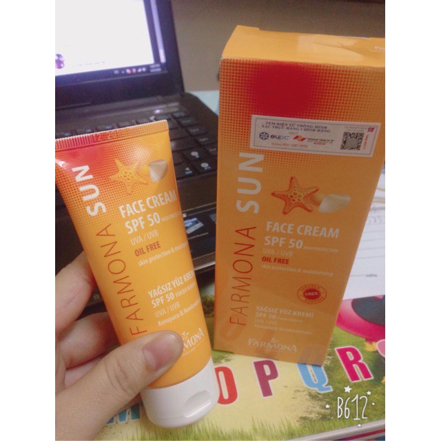 Farmona Sun Kem Chống Nắng Cho Da Nhạy Cảm, Nâng Tông Da, Không Gây Kích Ứng Da 50ml | BigBuy360 - bigbuy360.vn