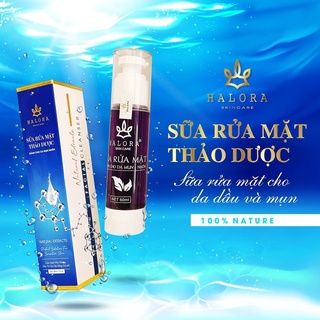 Sữa rửa mặt Halora