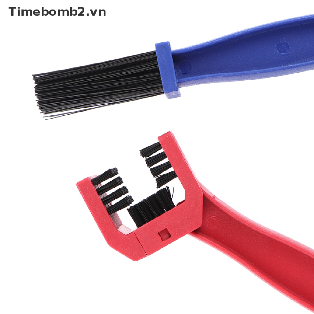 Bộ 2 Bàn Chải Nhựa Vệ Sinh Xe Đạp