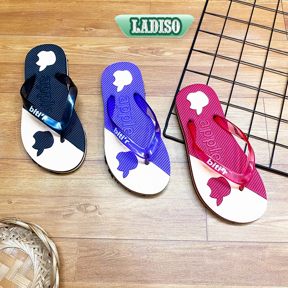 Dép xốp quai kẹp LADISO hình táo siêu nhẹ siêu êm TT331