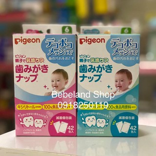 Giấy lau răng Pigeon cho bé