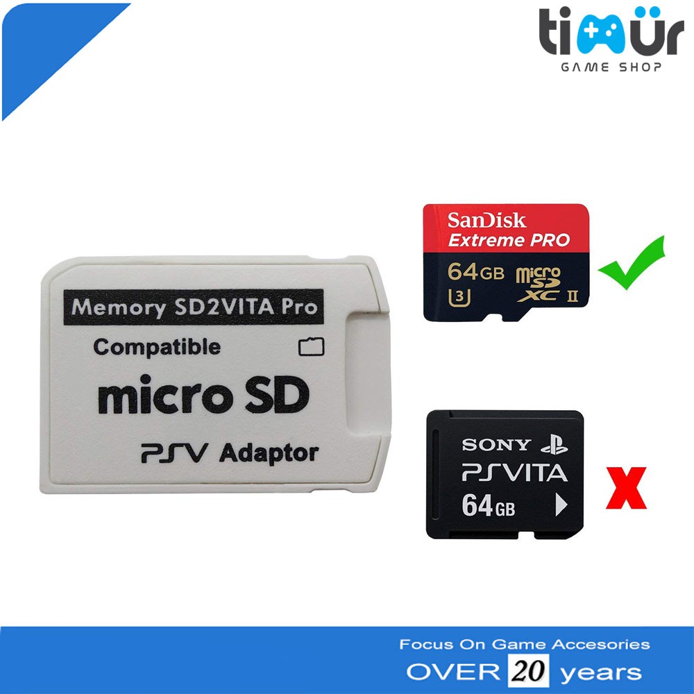 Đầu Chuyển Đổi Thẻ Nhớ Micro Sd Psvita Ps Vita Sd2vita Pro