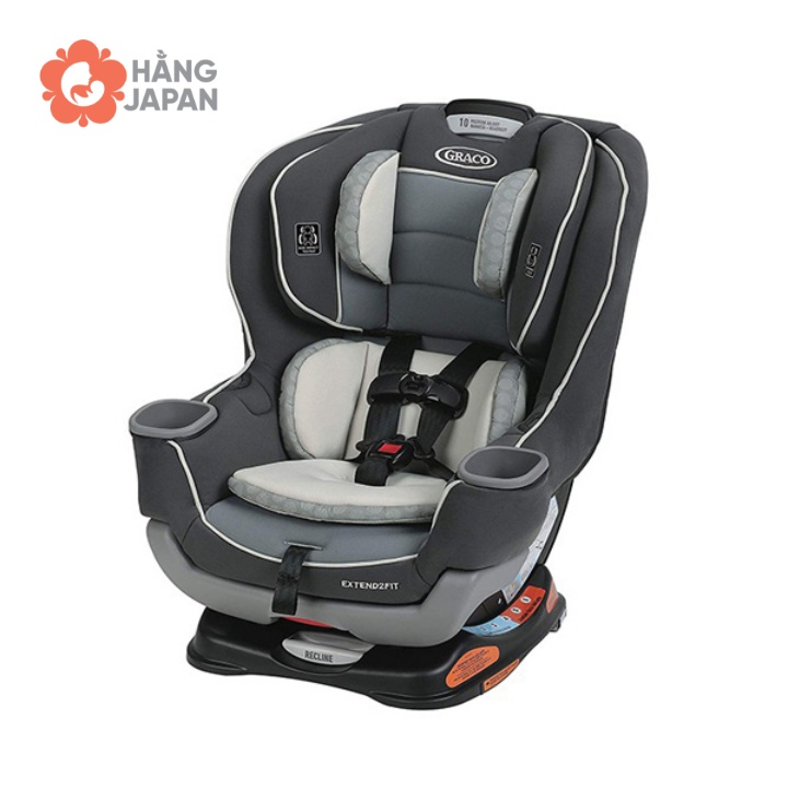 Ghế ngồi ô tô cho bé Graco Extend2Fit Convertible Davis 8AQ00DVI - HÀNG CHÍNH HÃNG