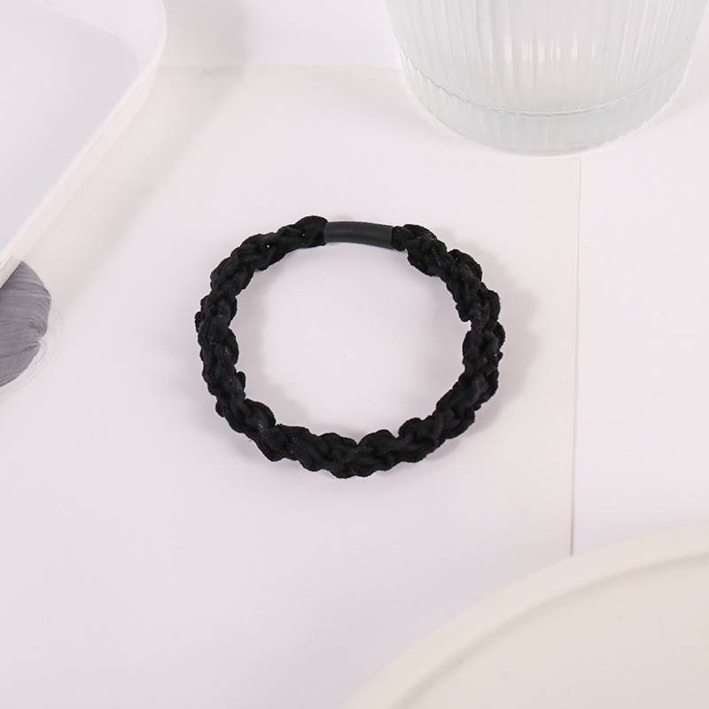 Set 10 Dây Buộc Tóc Bện Dây Nhiều Màu Thời Trang Cho Nữ