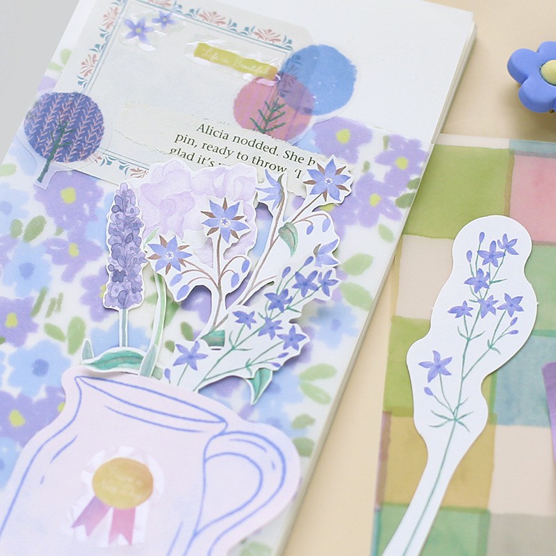 Trọn Bộ 70 Mẫu Giấy Nền Kèm Bộ Phụ Kiện Decor Trang Trí Sổ Hand made Bullet Journal Cardlover - Garden Ideas