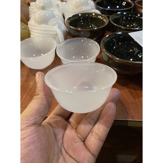 Chén Trà Sứ Ngọc Cảnh Đức Cao Cấp Thấu Quang