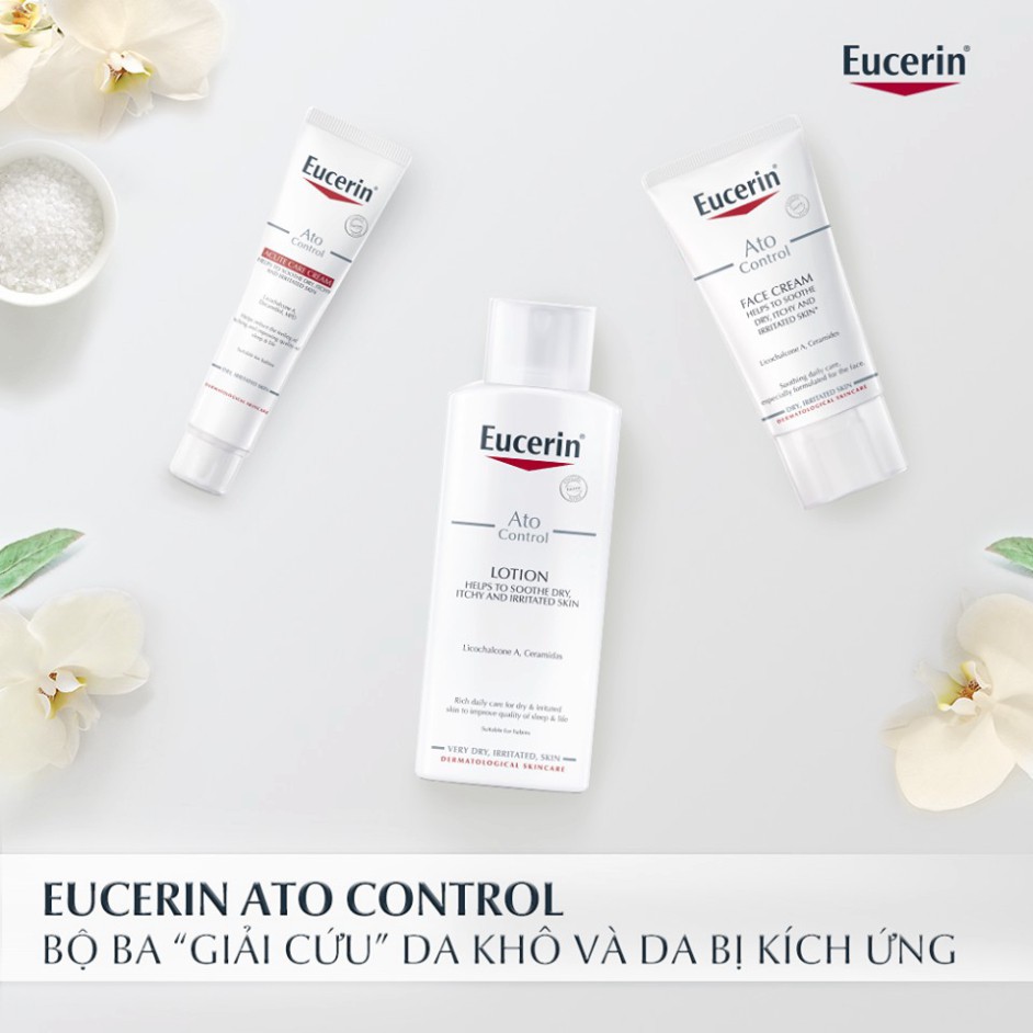 [CHÍNH HÃNG] Kem dưỡng giảm ngứa và đỏ da Eucerin  Ato Control Acute Care 40ml - 63174