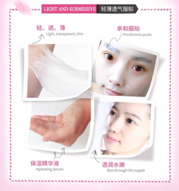 Mặt Nạ Baby Skin Comes From Bioaqua Dưỡng Ẩm, Giữ Ẩm, Mịn Màng, Làm Sáng Da, Da Hồng Hào, Chăm Sóc Da Nhẹ Nhàng