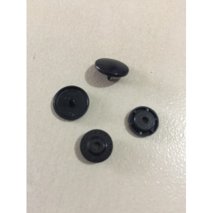 [10 bộ] Cúc bấm nhựa có màu đen và trắng T3 T5 T8
