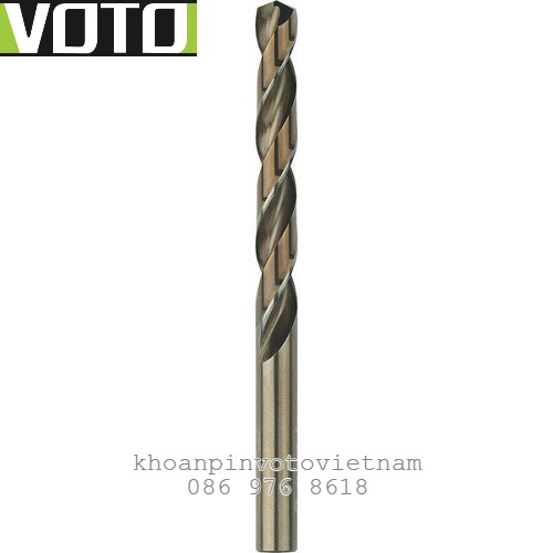 Mũi khoan khoan nhựa, sắt, nhôm, đồng xoắn bằng thép tốc độ cao Voto