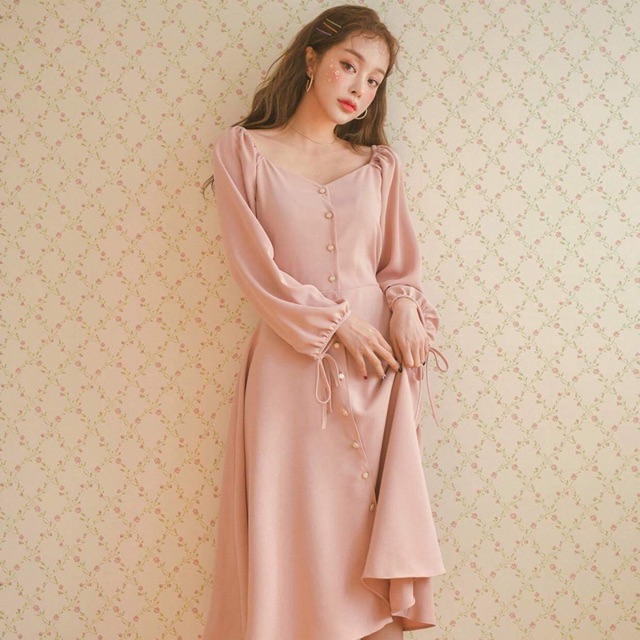 Váy hồng babi
