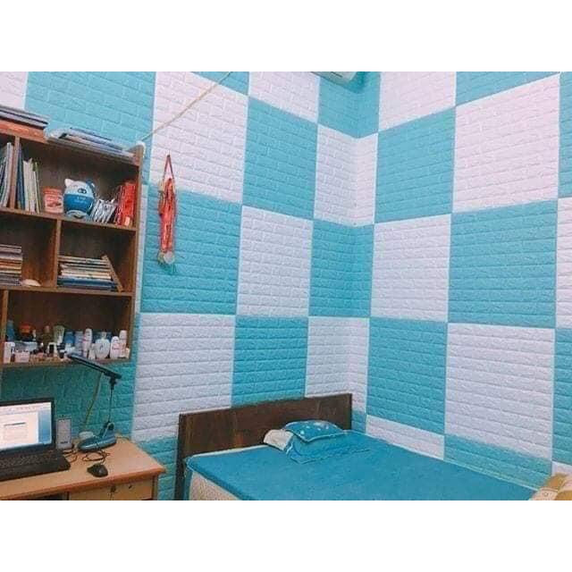 Xốp dán tường giả gạch 3D - Khổ lớn 70x77cm | BigBuy360 - bigbuy360.vn