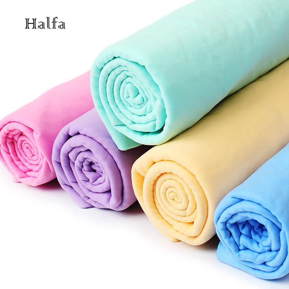 Hl HL HL HL☆Khăn Da Sơn Dương Khô Thấm Hút Tốt Cho Thú Cưng