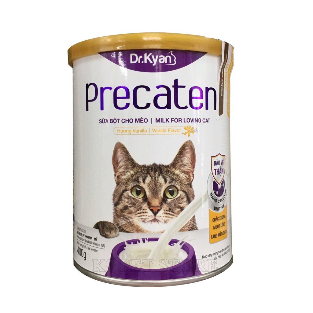 Sữa bột bảo vệ thận cho mèo Precaten 400G
