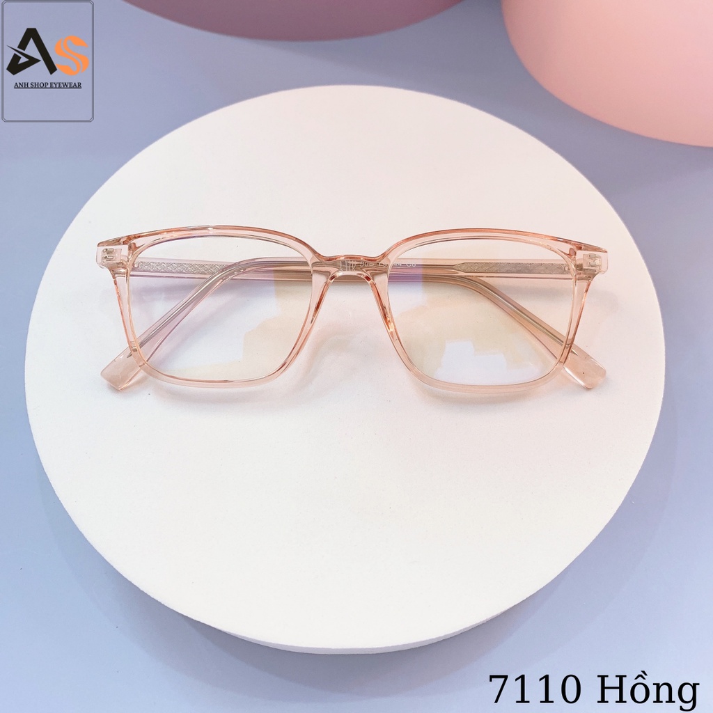 Kính vuông dày dặn chất liệu nhựa lõi kim loại bền đẹp 7110