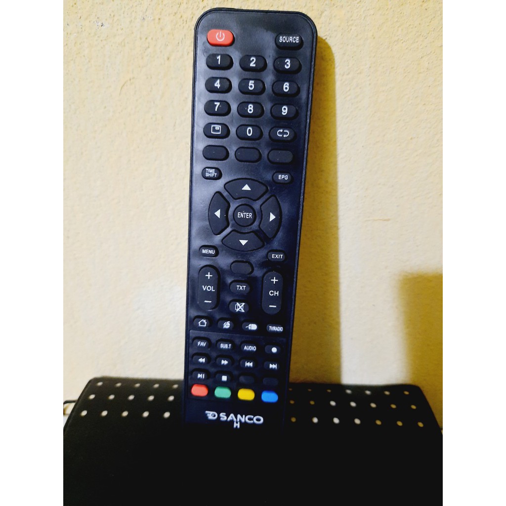 Remote Điều khiển tivi Sanco LED/LCD/Smart TV- Hàng loại tốt mới 100% Tặng kèm Pin-Điện tử Alex