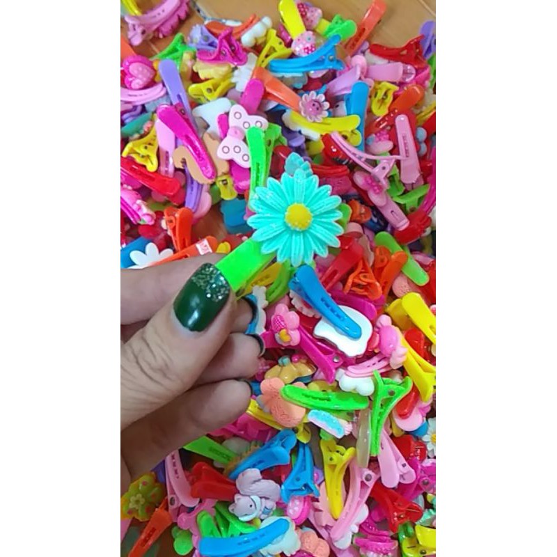 combo 10 kẹp tóc cho bé