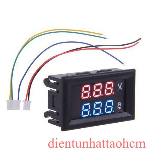 MODULE ĐỒNG HỒ ĐO DÒNG - ĐO ÁP 0-100V 10A DC