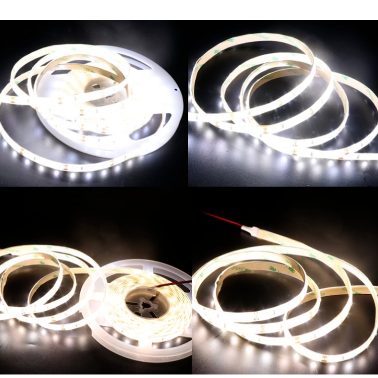 Cuộn Led dây 12V 24V dán SMD2835 120led/m, 6000K-4000K-3000K, Siêu sáng Công Suất 60W