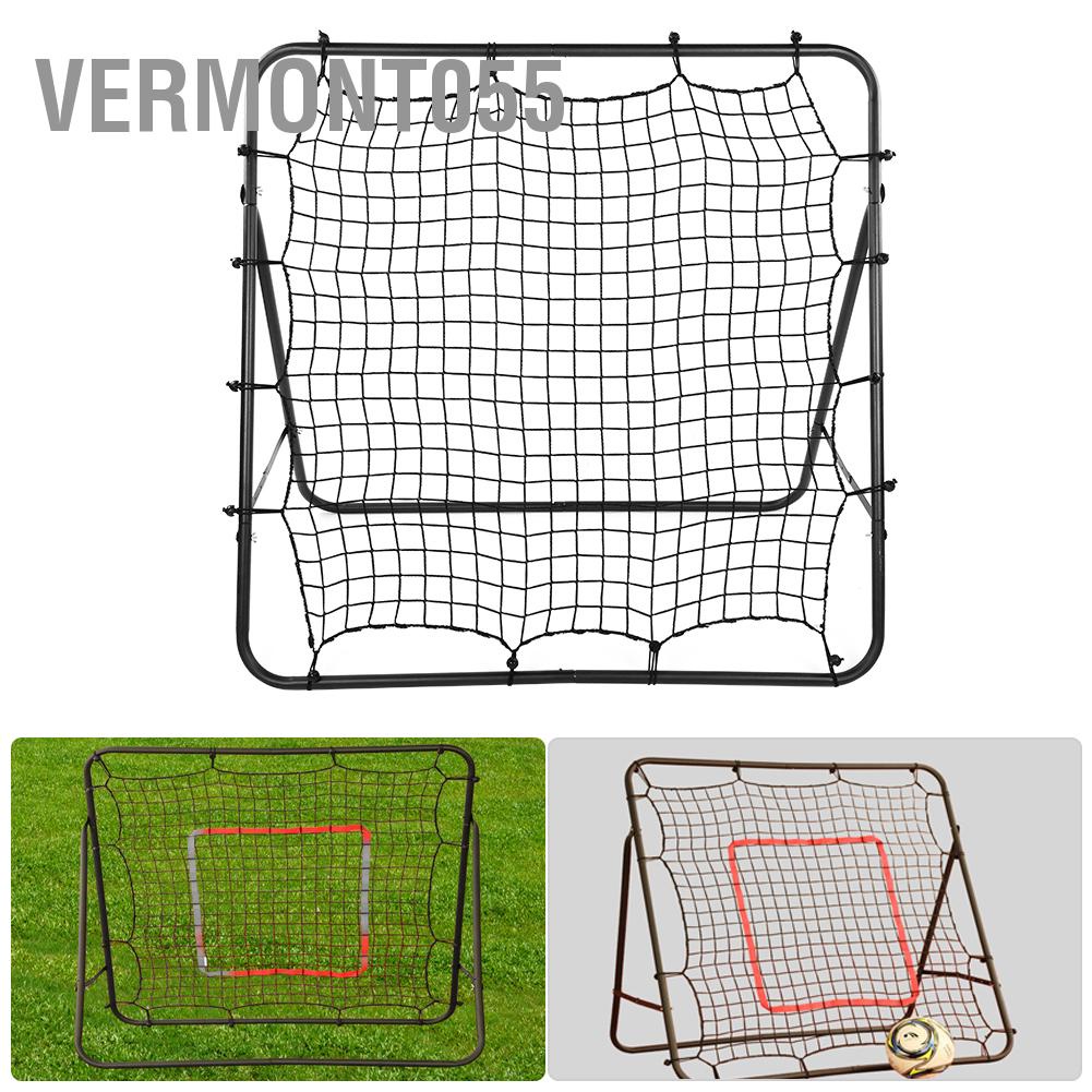 Có thể bán buôn Thép có thể thu gọn Bóng đá Rebound Mục tiêu Mạng điều chỉnh trả lại Lưới Thiết bị đào tạo hỗ trợ bắn súng Vermont055 Hàng giao ngay