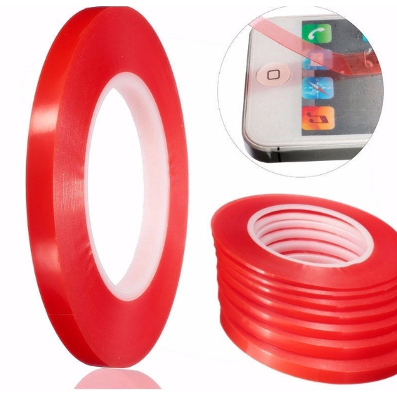 Cuộn băng keo hai mặt trong suốt 2M 24mm X 4.5