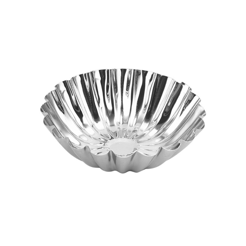 Khuôn Làm Bánh Tart Trứng Mini Bằng Thép Không Gỉ