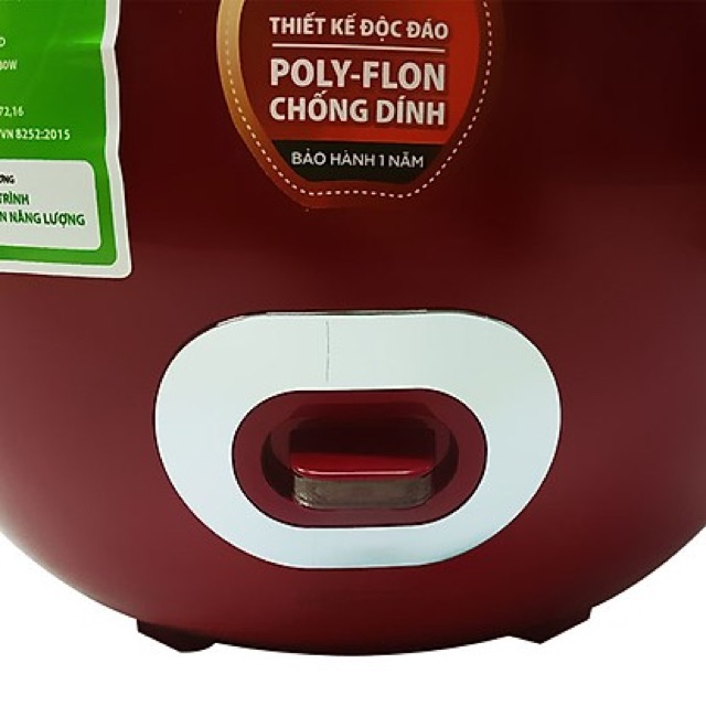 Nồi Cơm Điện Sharp KS-A08V-R (0.72 lít) - Đỏ - Hàng chính hãng | BigBuy360 - bigbuy360.vn