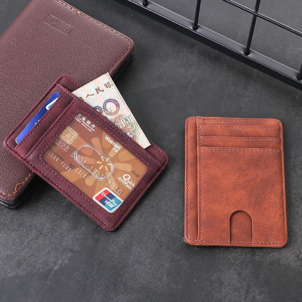 PINEVN Ví Mini Đựng Tiền Xu Và Thẻ Tiện Dụng Cho Nam Và Nữ