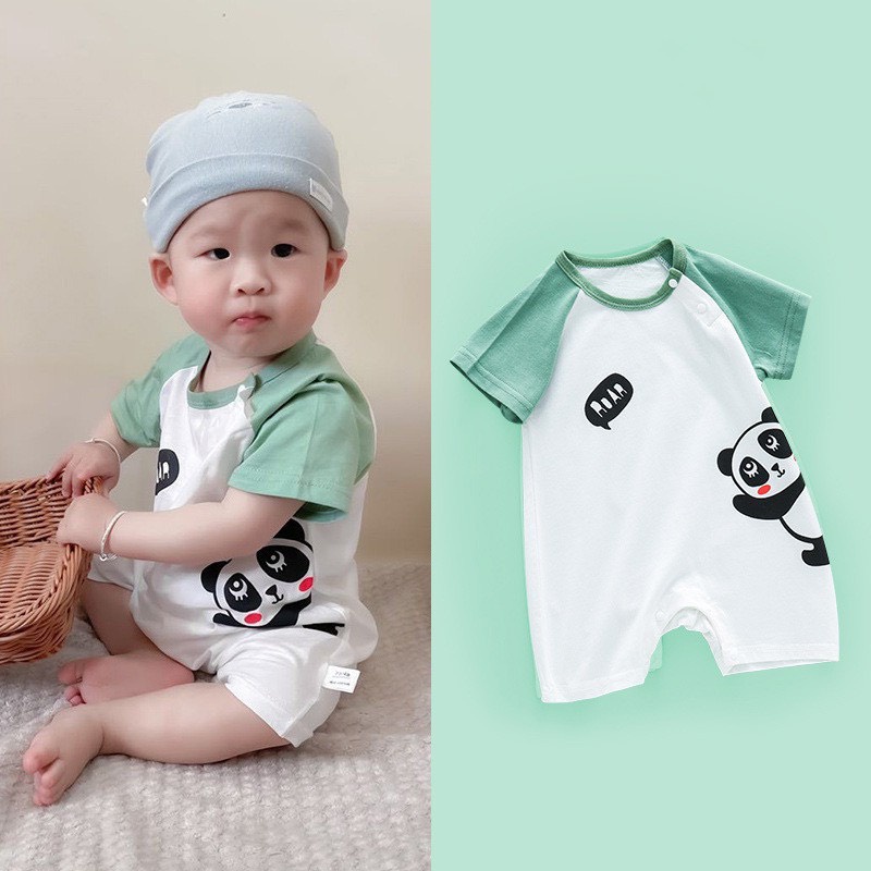 Body Đùi Hình Thú Cộc Tay Cho Bé Trai Bé Gái Mùa Hè Tôm House 𝟏𝟔𝐁𝐃𝐃𝐔