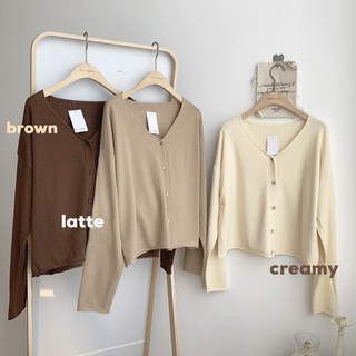 Áo cardigan len đẹp cổ tym