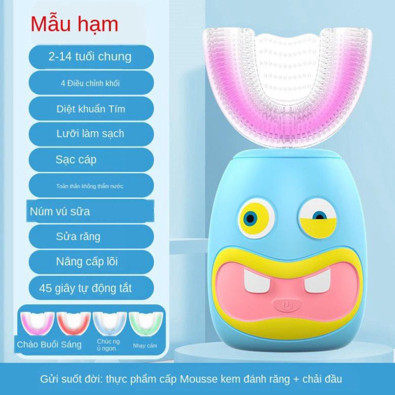 (TSM 01) dth94 😁Shop mẹ vàbé😁Bàn chải đánh răng điện trẻ em