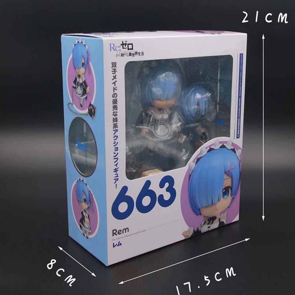 Mô Hình Đồ Chơi Nhân Vật DANILO Rem Ram Phiên Bản Q Bằng PVC Từ Zero Action Life in a Different World Rem Ram
