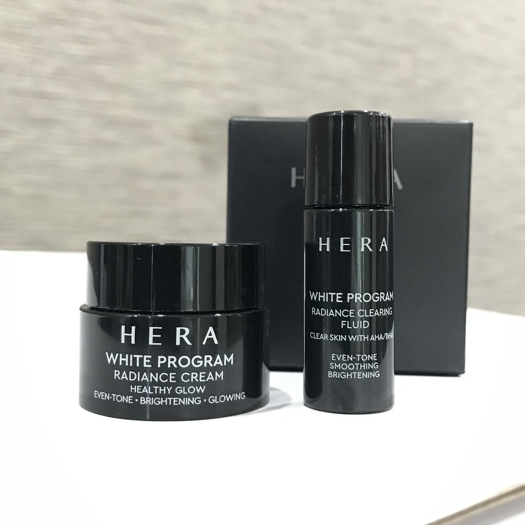 Set dưỡng trắng Hera Tone up Kit - Kem dưỡng trắng Hera; Tinh chất dưỡng  trắng Hera | Shopee Việt Nam