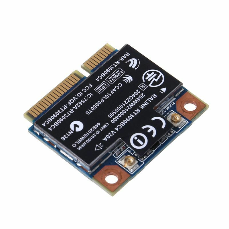 Card Mạng Không Dây 300M WiFi WLAN Bluetooth 3.0 PCI-E Cho HP RT3090BC4 ProBook