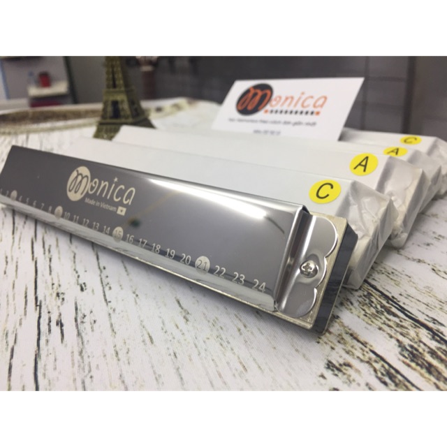 Kèn Harmonica Monica tab24