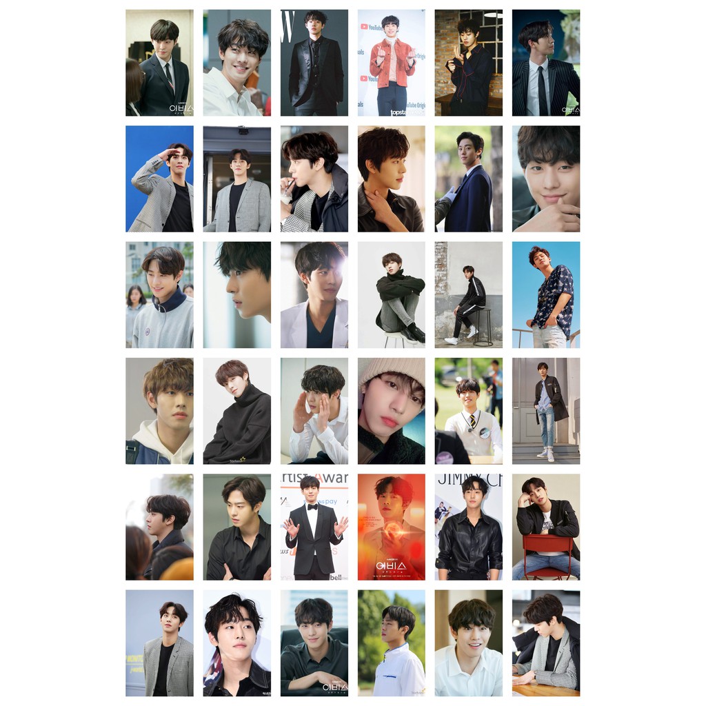 Lomo card 36 ảnh AHN HYO SEOP