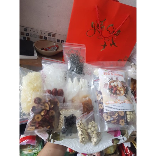 Set sâm bổ lượng 500gr