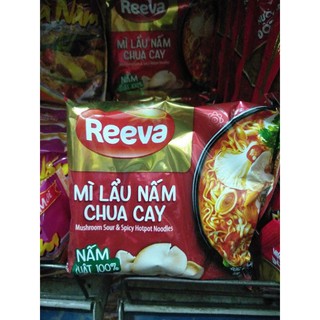 Combo 5 gói Mì reeva lẩu nấm chua cay