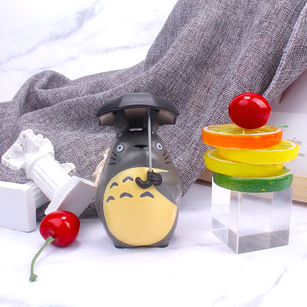 Mô Hình Totoro Hoạt Hình Nhiều Màu Sắc Dùng Trang Trí Tiểu Cảnh