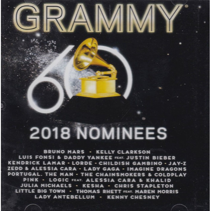 Đĩa Cd Tuyển Tập Bài Hát Grammy 2018