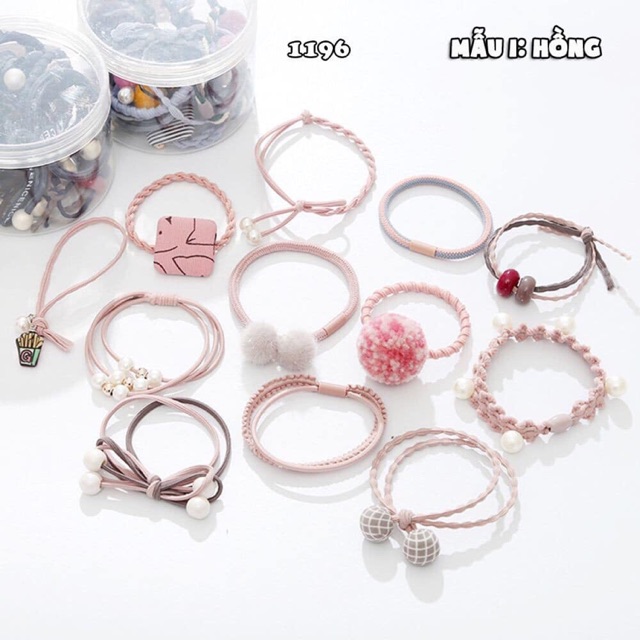 Hộp cột ( kẹp ) tóc xịn đẹp ạ