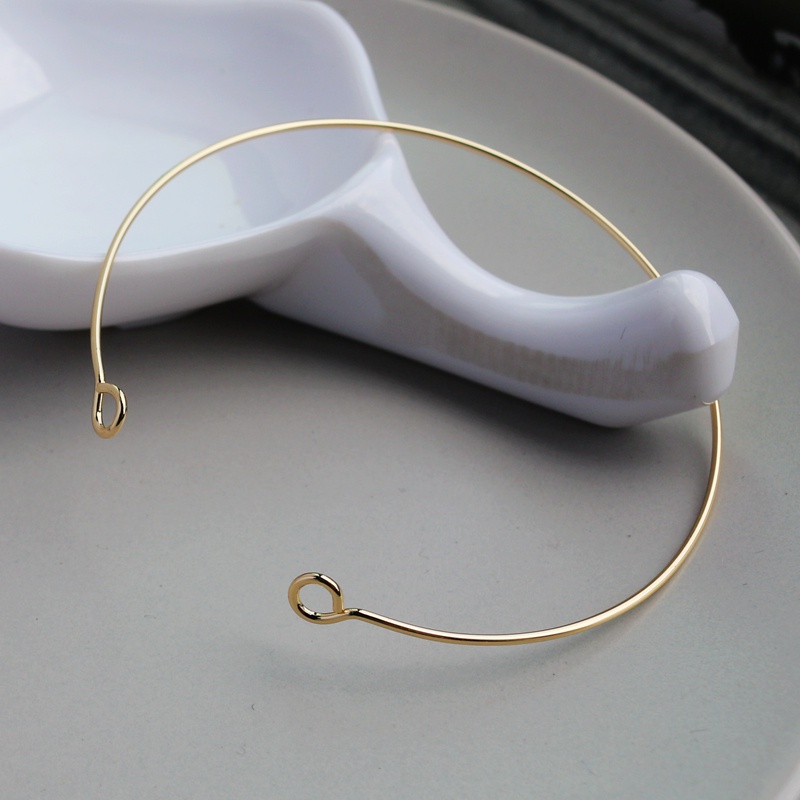 Vòng Tay Đồng 9 Hạt Tự Làm Thủ Công 1.2 * 60mm