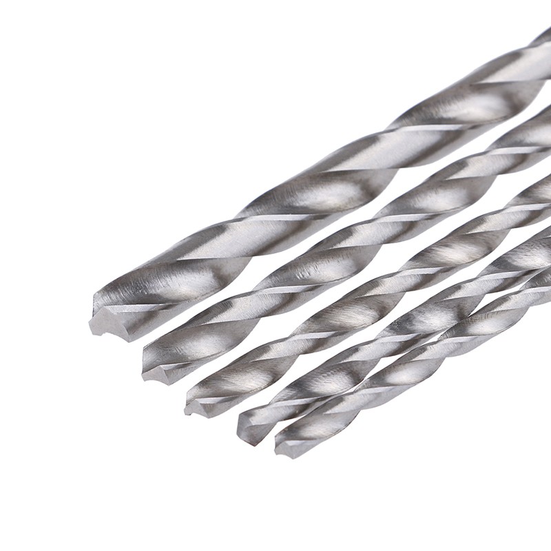 Mũi khoan xoắn thẳng HSS dài 200mm 4-8mm