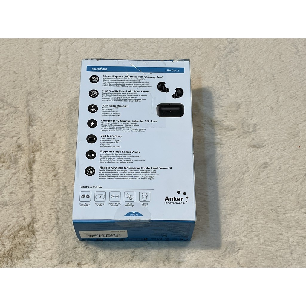 Tai nghe bluetooth Anker Soundcore Life Dot 2 True Wireless Earbuds A3922