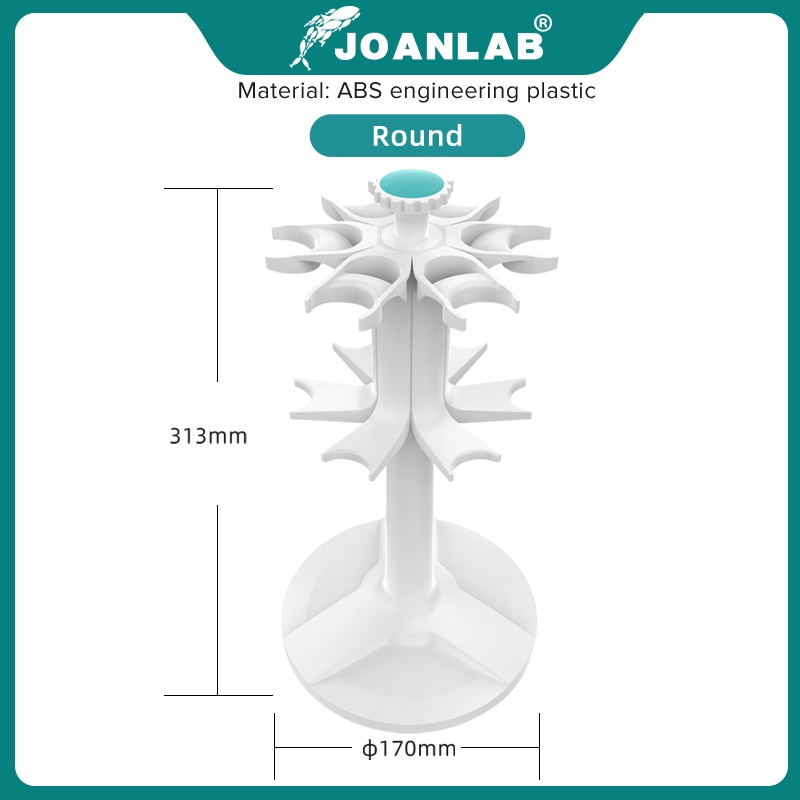 Joanlab phòng thí nghiệm pipette giá đỡ pipette hình thang và giá đỡ pipette tròn để đặt pipette nguồn cung cấp thiết bị phòng thí nghiệm