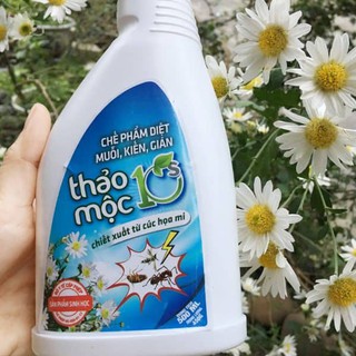 Xịt Thảo Mộc tiêu diệt & xua đuổi côn trùng -10S - ban công xanh