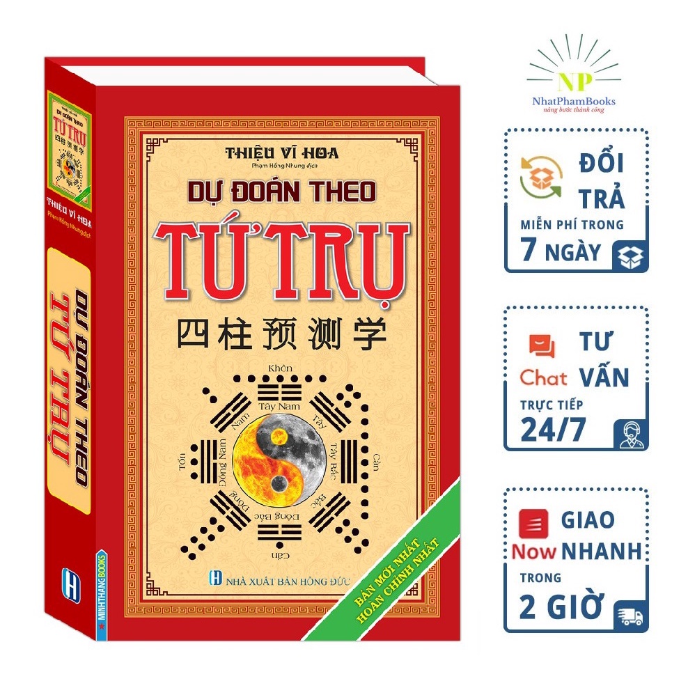 Sách - Dự Đoán Theo Tứ Trụ - Tái Bản Mới Nhất Hoàn Chỉnh Nhất